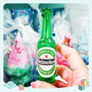Chai Bia Trang Trí Bánh 🤞 FREESHIP 🤞 Chai nước lúa mạch sủi bọt mini trang trí bánh sinh nhật