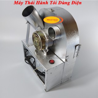 Máy Thái Hành,Tỏi Dùng Điện - Thái hành, tỏi không cay mắt