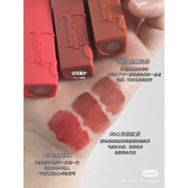 DIOR LIP TATTOO UNBOX / FULLBOX màu 421 , 541 - BẢN MỚI 2022