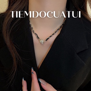 Dây chuyền vòng cổ đá CN xích Korean Style DC017 Tiemdocuatui