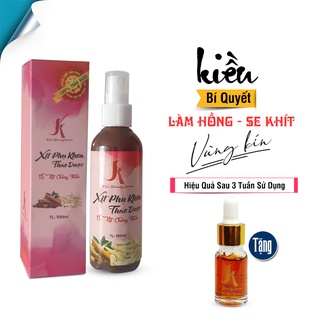 [Mịn Trên Khít Dưới] COMBO 1 CHAI XỊT PHỤ KHOA KIỀU + 1 CHAI SERUM KIỀU-Se Khít, Làm Hồng Vùng Kín, Chống Lão Hóa
