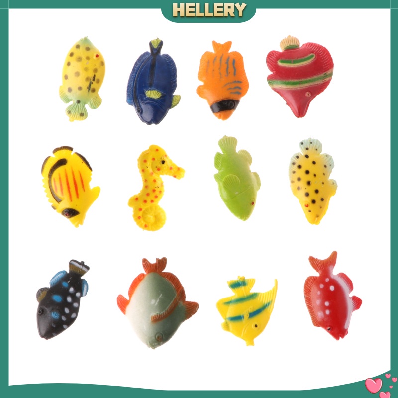 Bộ Đồ Chơi Mô Hình Sinh Vật Biển Bằng Nhựa Cho Bé