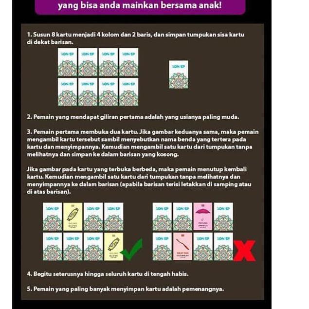 Thẻ Nhớ Bhs Indonesia & Tiếng Anh