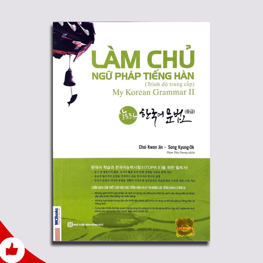 Sách - Làm Chủ Ngữ Pháp Tiếng Hàn - My Korean Grammar (Combo 3 quyển, lẻ tùy chọn)