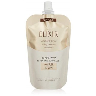 [Túi thay thế] Sữa dưỡng trẻ hóa da ELIXIR Lifting Moisture Emulsion (110mL)