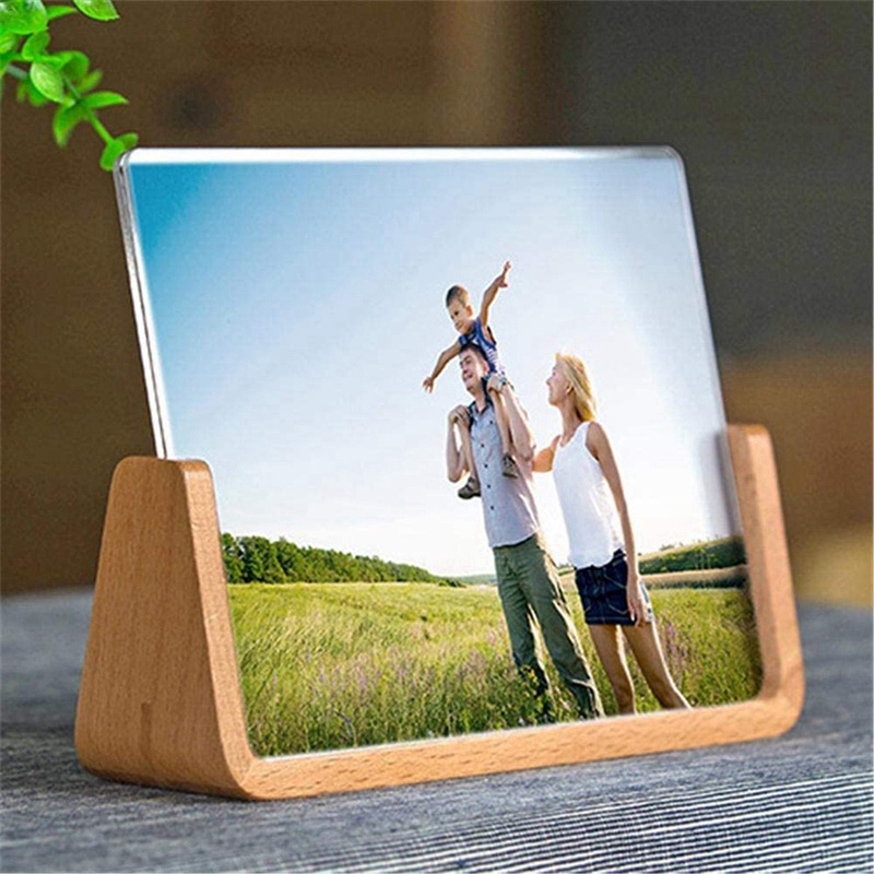 Khung Ảnh Acrylic Hình Chữ U Dùng Trang Trí Văn Phòng / Phòng Khách / Quán Cà Phê