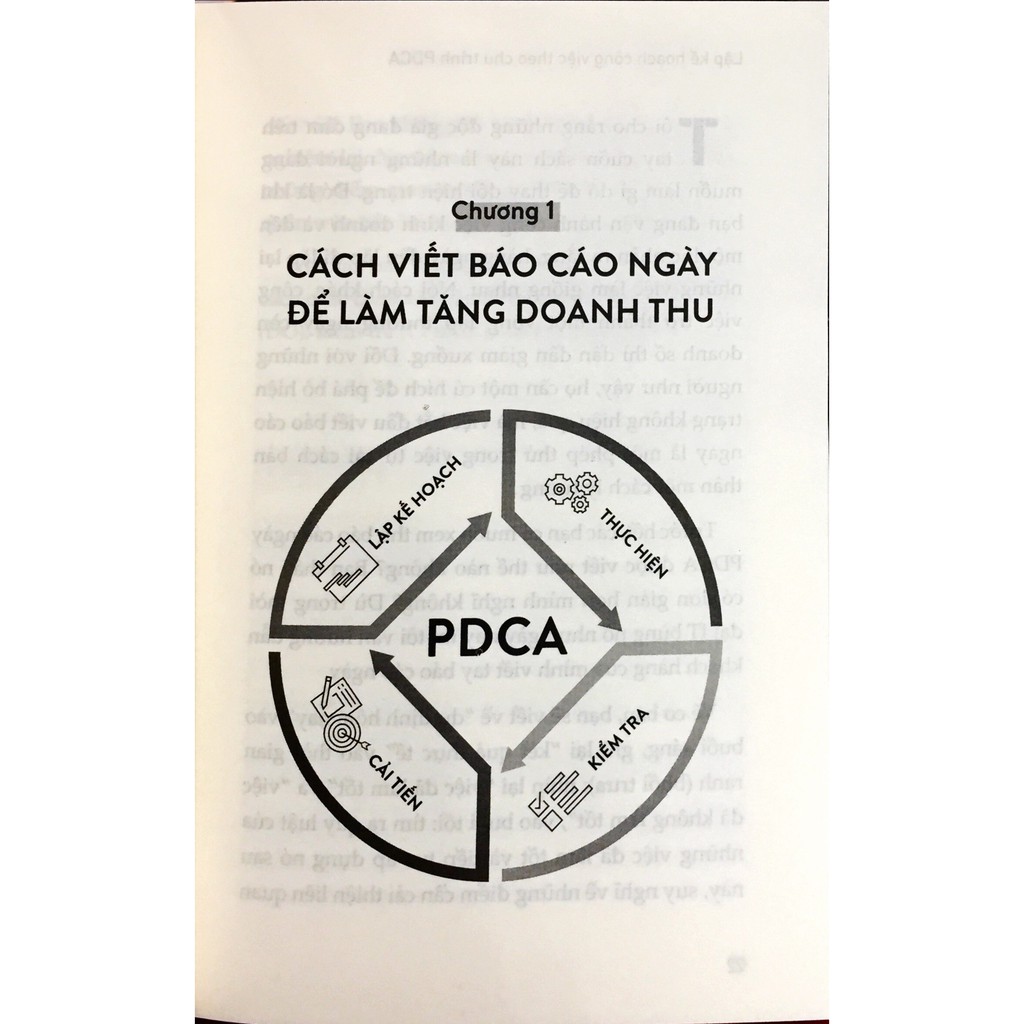 Sách - Lập Kế Hoạch Công Việc Theo Chu Trình PDCA