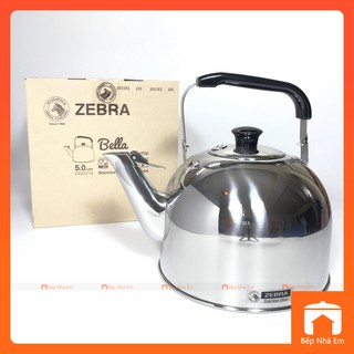 Ấm Đun Nước ZEBRA Bella 5L (Inox 304) - 113533. Nhập Khẩu Thái Lan