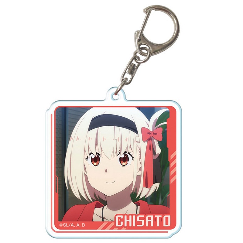 Ygt Móc Khóa Hai Mặt Hóa Trang Nhân Vật Chisato Nishikigi Bằng Acrylic Inoue Takina Lycoris Recoil