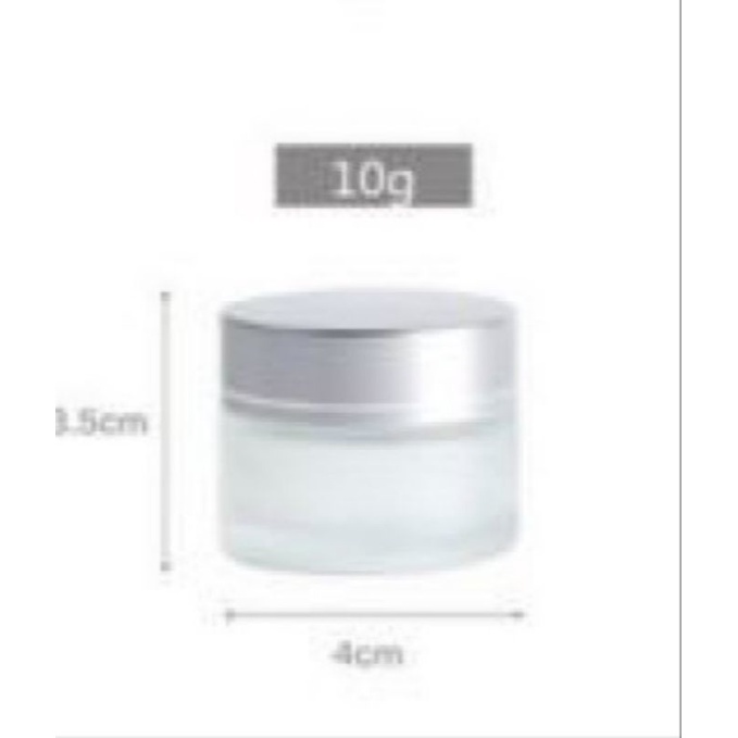 Hũ thủy tinh 10-20-30-50 nắp xoáy-dụng cụ nail