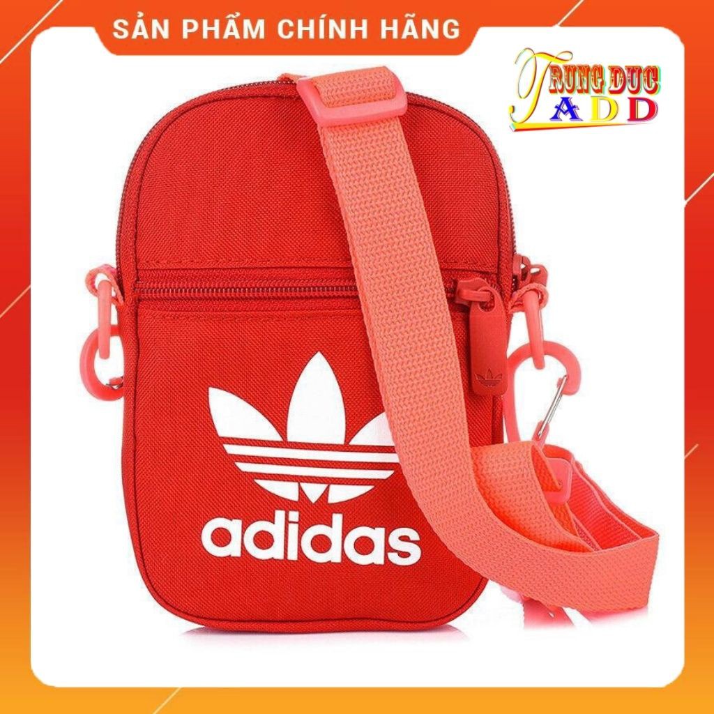 Túi Đeo Chéo Mini Màu Đỏ Full Tag Code Size 17x12x3cm Chất Đẹp Nhỏ Gọn Xinh Xắn Trungducadidas