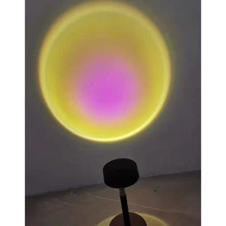 Đèn Sống Ảo Mặt Trời Hoàng Hôn Cầu Vồng. Đèn sống ảo 4 màu trang trí phòng ngủ HOT 2021