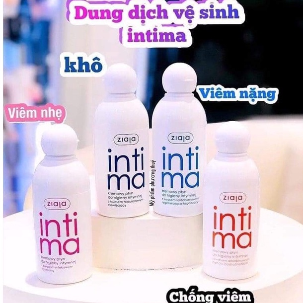 Dung dịch vệ sinh Intima Ziaja 200ml xuất xứ Ba Lan