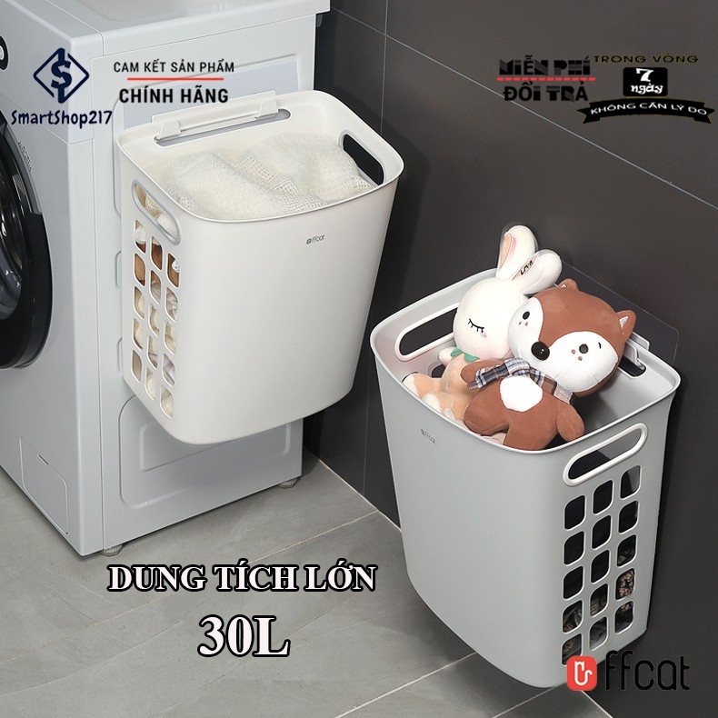Giỏ Đựng Quần Áo Treo Tường - Thương Hiệu Nhật Bản FFCAT