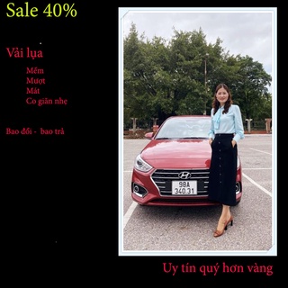 Áo Sơ Mi Lụa Cổ Nơ Đẹp