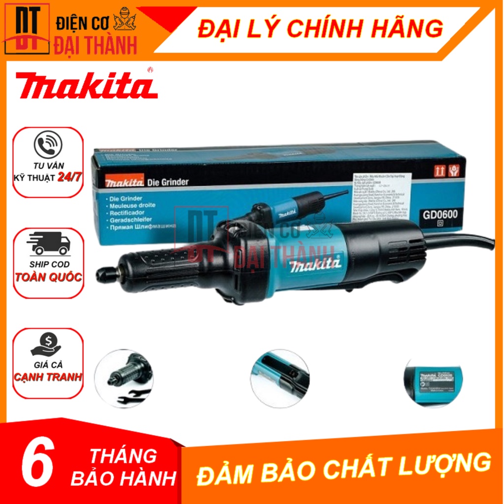 Máy mài khuôn Makita GD0600