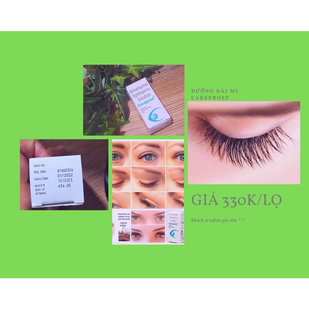 Dưỡng dài mi Careprost