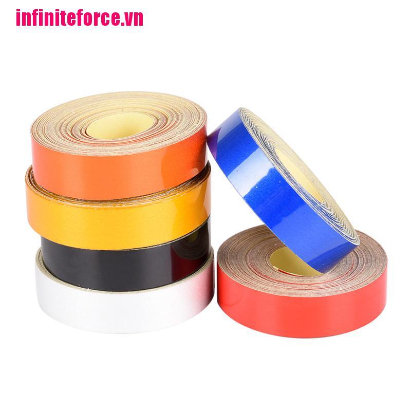 Cuộn Băng Keo Phản Quang Kích Thước 1cm X 5m Chuyên Dụng Cho Xe Hơi
