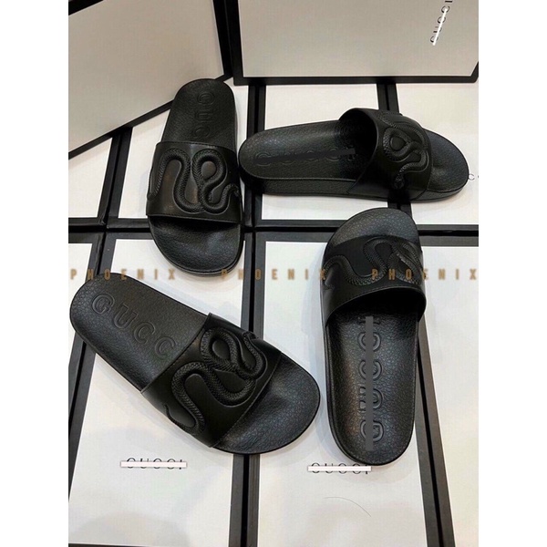 Dép nam quai ngang hình rắn hót 2 màu