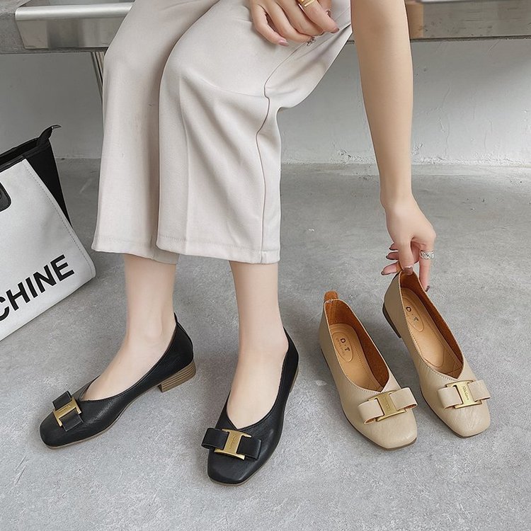 Giày Búp Bê Mũi Tròn Đế Bằng Thời Trang Cho Nữ | BigBuy360 - bigbuy360.vn