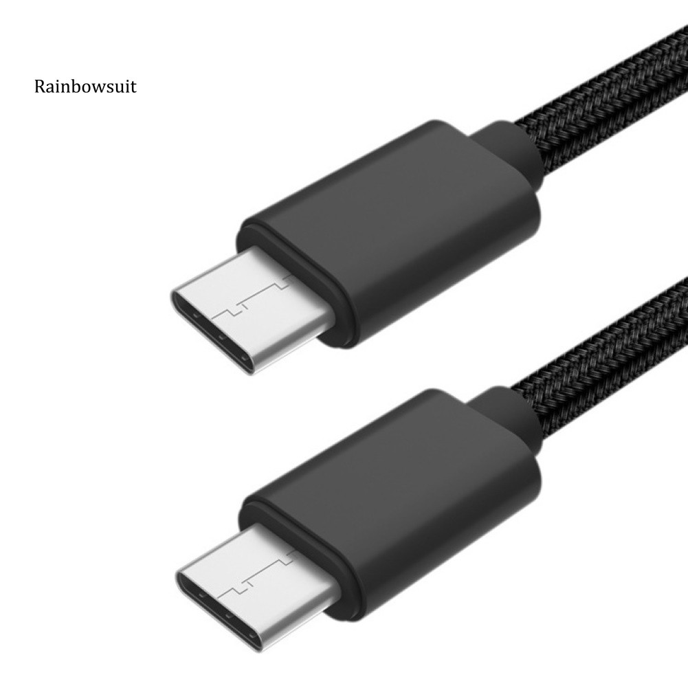 Dây Cáp Sạc Nhanh 60W PD Type-C Đầu Đực Sang Đầu Đực Cho MacBook Huawei