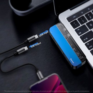 BỘ HUB CHUYỂN ĐỔI 5 TRONG 1 BASEUS CAHUB-TD0G