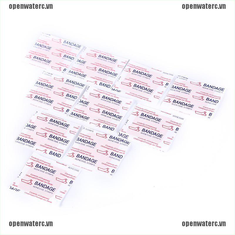 Opc Set 10 Miếng Dán Hỗ Trợ Vết Sơ Cứu Bằng Keo Cá Hồi Linh Hoạt