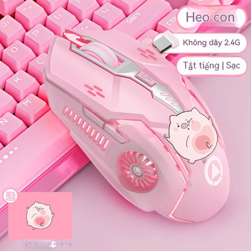 Chuột Không Dây Chơi Game Dễ Thương Có Thể Sạc Lại | BigBuy360 - bigbuy360.vn