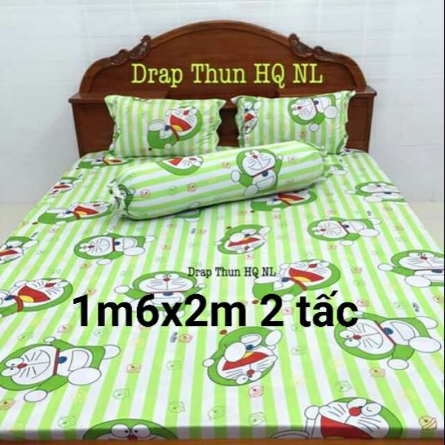BỘ DRAP THUN HÀN QUỐC HÌNH ĐÔRÊMON