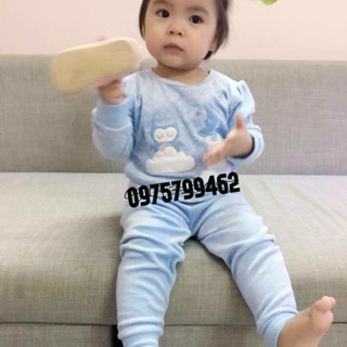 Bộ nỉ bé gái hàng xuất dư xịn đẹp