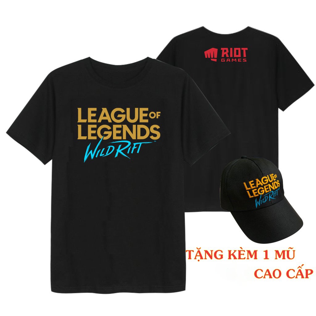 Áo Thun Nam Nữ Liên Minh Tốc Chiến League Of Lengend Đủ Size Phong Cách Game Thủ Cực Chất