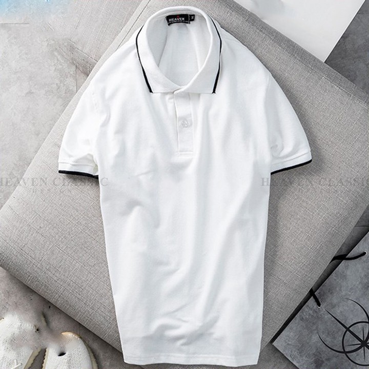 [Mã FAMAYMA2 giảm 10K đơn 50K] Áo polo nam nữ có cổ chất vải thun cá sấu dày dặn | BigBuy360 - bigbuy360.vn