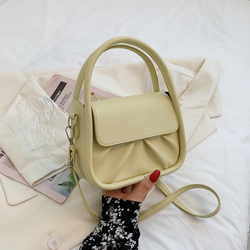 EnviroSax Túi da thời trang mới túi đeo vai túi vuông nhỏ túi phụ nữ