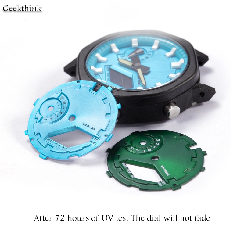 Mới Đồng Hồ Kim Loại Cho Casio Gshock GA2100 GA2110 GA-2100 GA-2110 Sun