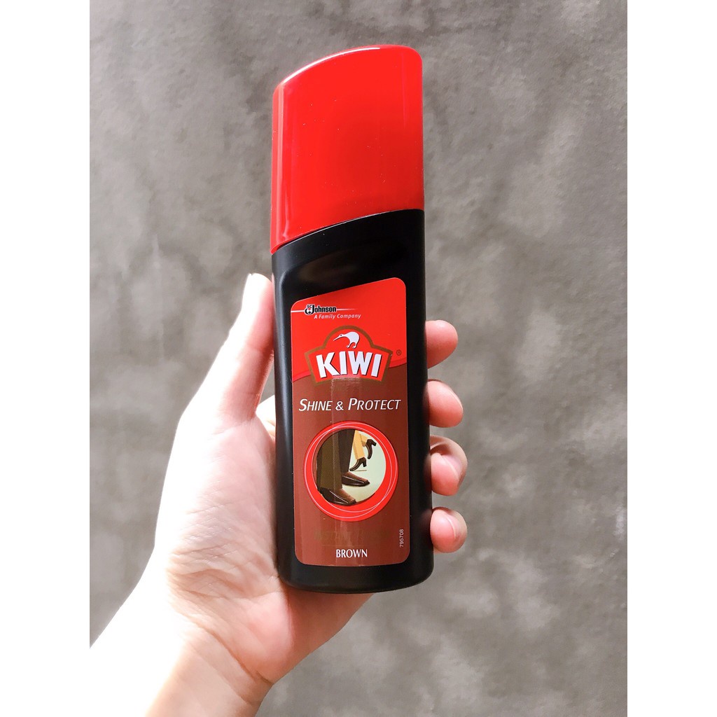 Xi Bóng Nước Kiwi Màu Đen - Nâu 30ml -&gt; 75ml