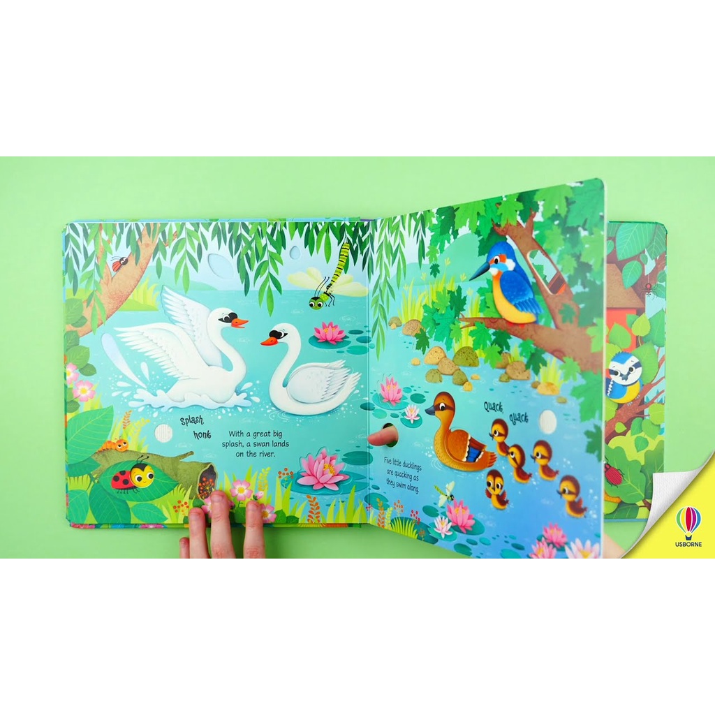 Sách âm thanh Usborne - Bird Sounds - Tiếng chim hót cho bé