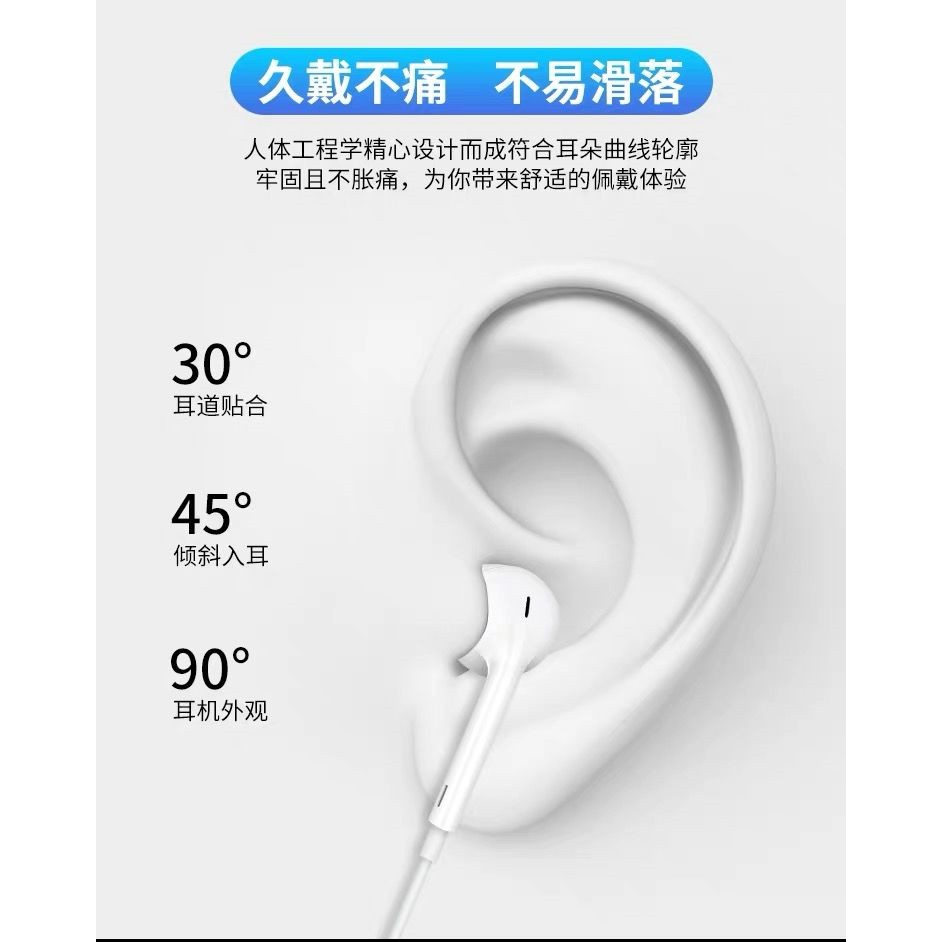 Tai Nghe Nhét Tai Dành Cho Iphone 6 / 7 / 8 / X / 7 Plus / 11