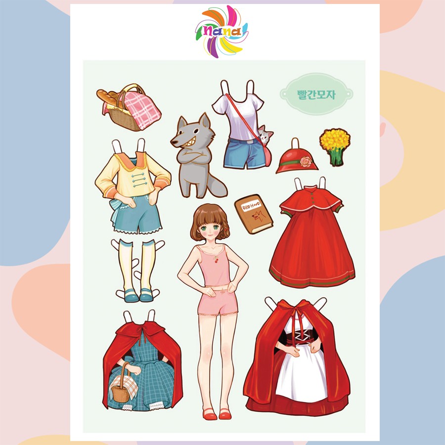 Búp Bê Giấy Thay Đồ Công Chúa Cổ Tích Disney Đồ Chơi Cắt Thủ Công Cho Bé  Combo 7 Hình Siêu Đáng Yêu 003 | Shopee Việt Nam