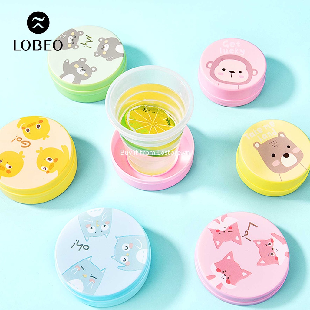 Cốc nước, cốc rửa cọ gấp gọn (mẫu bất kì)