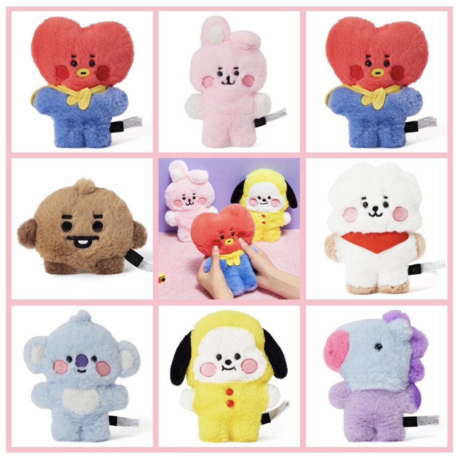 Búp Bê Nhồi Bông Hình Bt21 Line Friends 20cm