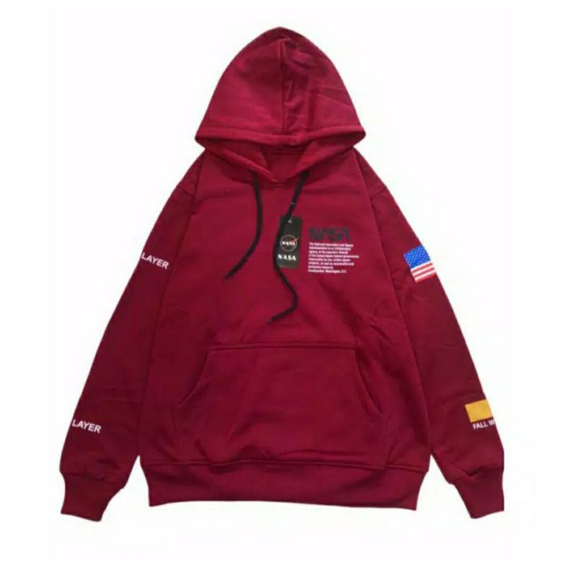 Áo Hoodie Họa Tiết Nasa Size L-Xl-Xxl