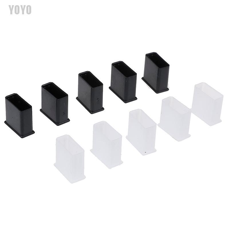 Bộ 10 Nút Nhựa Đậy Cổng Usb Chống Bụi Tiện Dụng