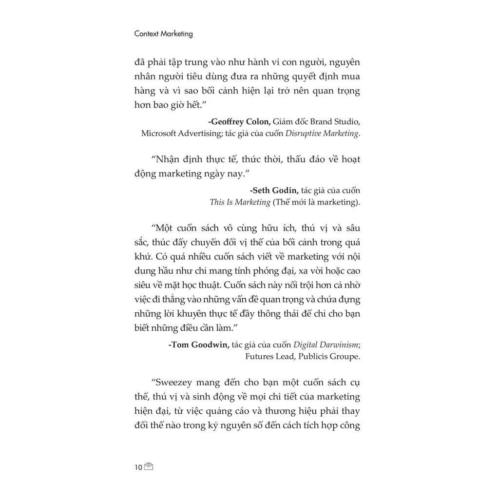 Sách - Context Marketing