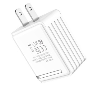 Củ sạc nhanh 2 cổng usb 3.4A Hoco C51a.