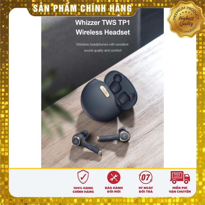 TAI NGHE BLUETOOTH WHIZZER TWS-TP1 ( TRUE WIRELESS )