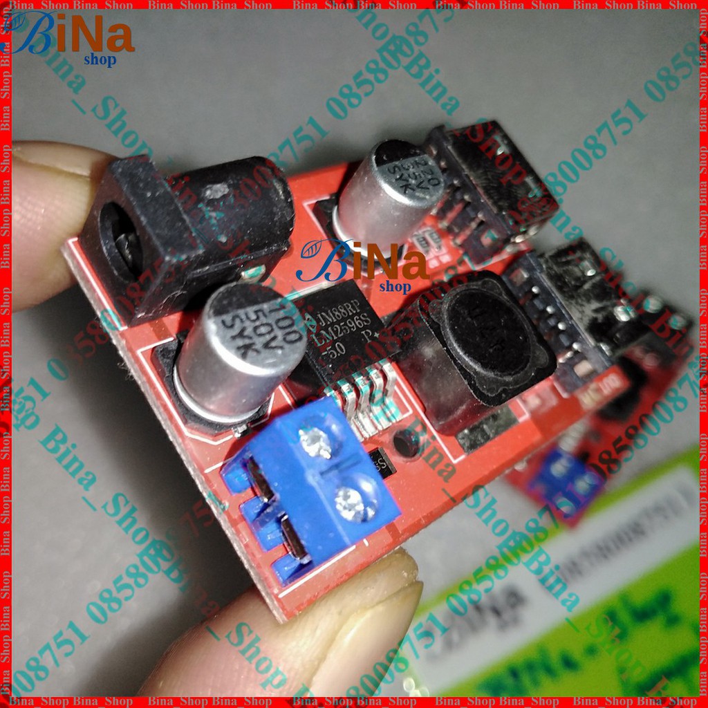 Mạch hạ áp 6-40V ra 5V2A chế sạc dự phòng