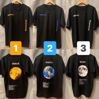 Áo thun earth moon venus unisex