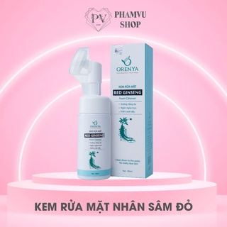 Kem rửa mặt nhân sâm đỏ orenya