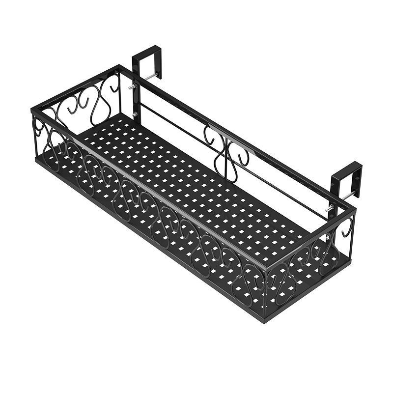 Kệ hoa ban công giá treo lan can chậu móc sắt rèn cửa sổ trong nhà Bệ mọng nước <