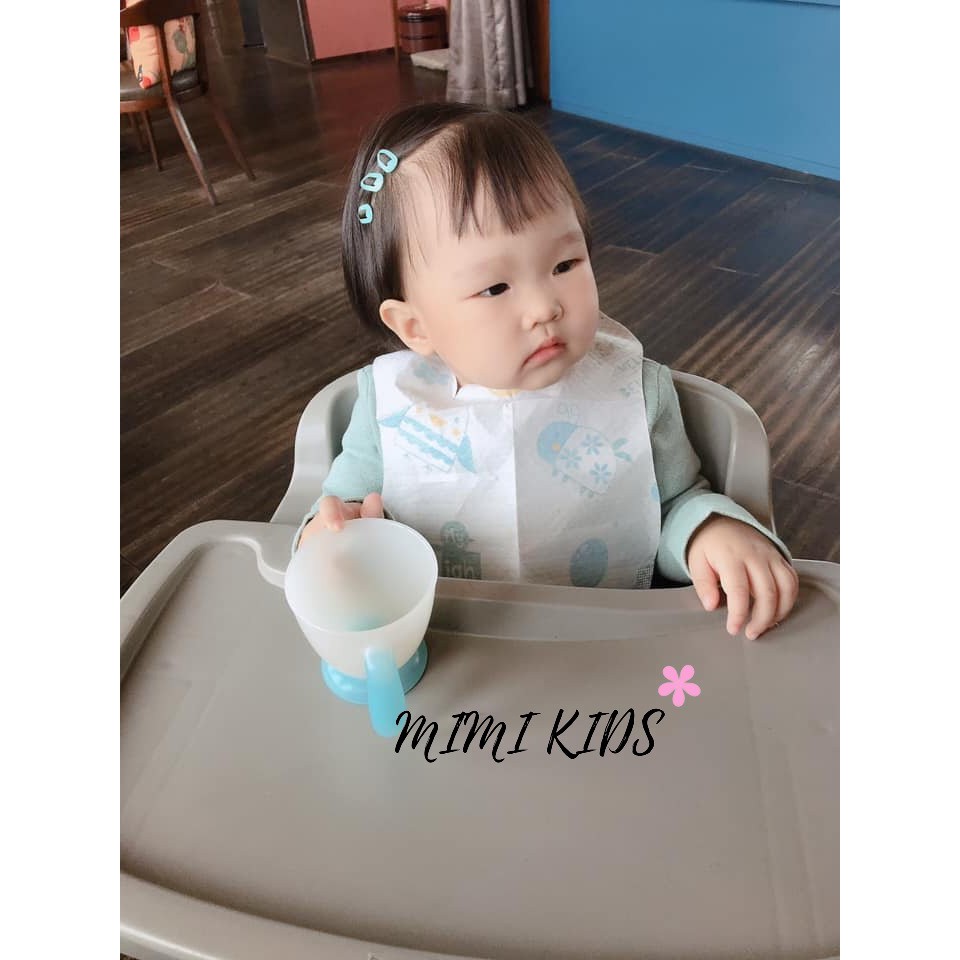 Kẹp tóc mini hình giọt nước nhiều màu sắc Mimi Kids cho bé gái